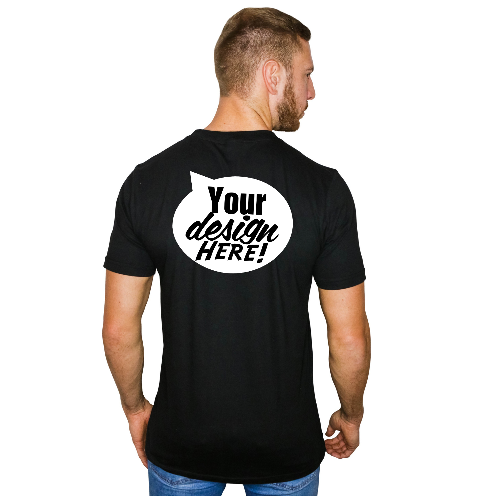 ★TRAVEL★ Crack Printing Jersey Short Sleeve T-Shirt Black Men's Short Sleeve Water Resistant T-Shirt, UPF 50+ Sun