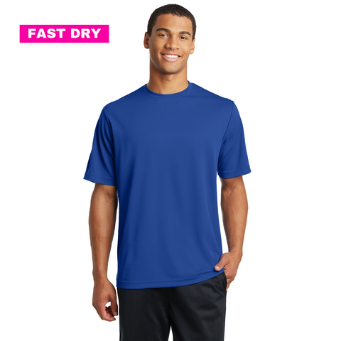 2910 Men's Short Sleeve Polyester Sport T-Shirt